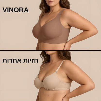 Vinora - חזיית ג'לי בגזרה מלאה לחזה גדול